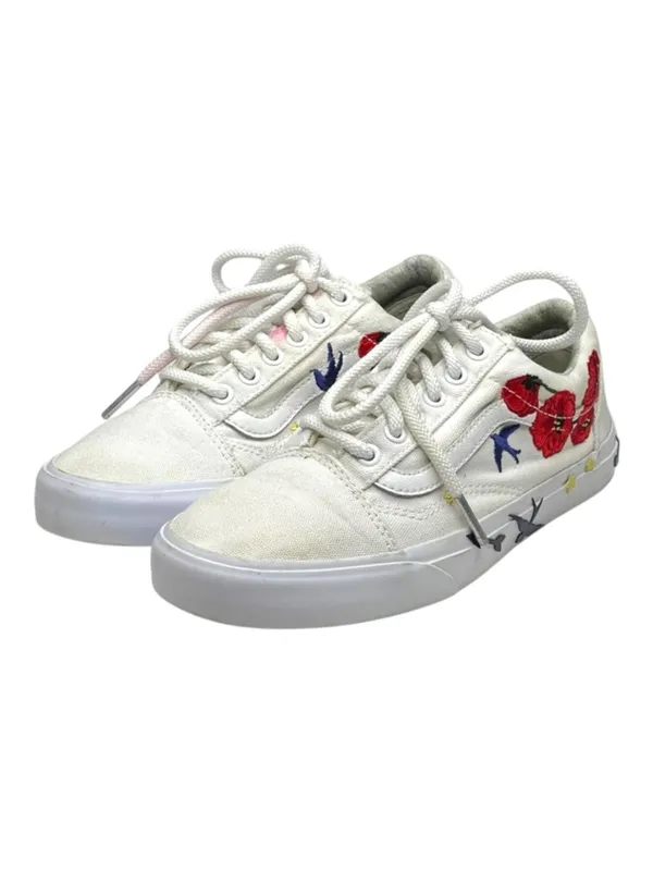 Vans® ✌︎ Old Skool Limited Edition Desert Embellished Sneaker ✌︎︎ White ✌︎︎ 7M - Image 7