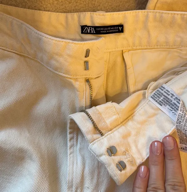 ZARA Denim Cargo Jeans - Image 5