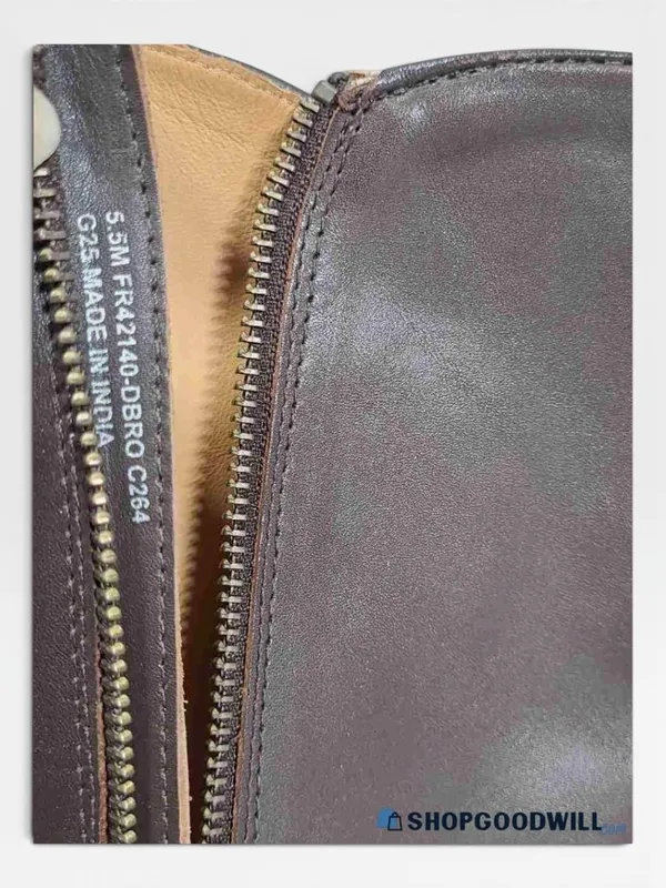 Frye Carson 2 Piping Tall Leather Riding Knee High Boots Size 5.5 New - Image 9