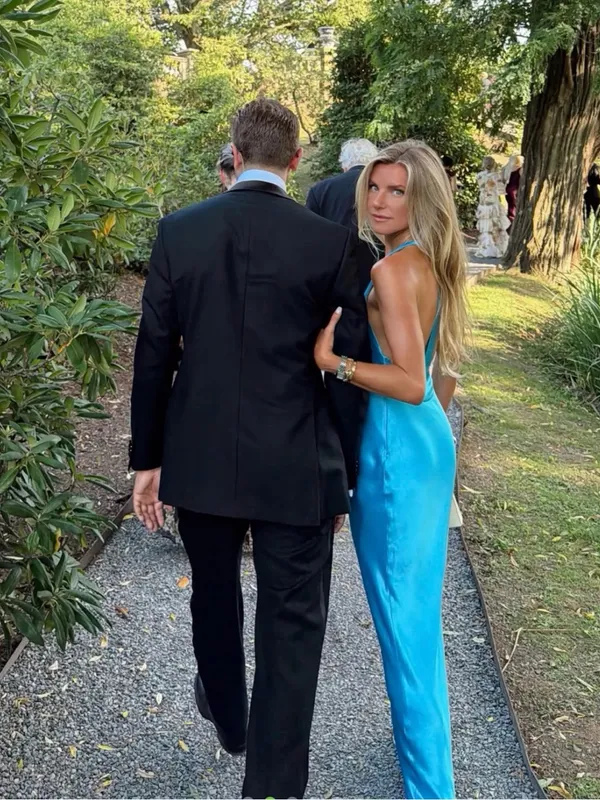 Staud Juanita Dress in Pool 6 - Image 6