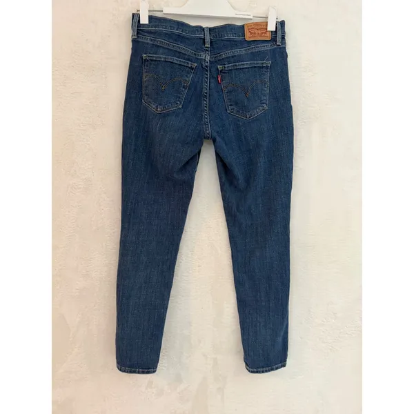 Levis 311 Shaping‎ Skinny Jeans Womens 28 Medium Wash Blue Mid Rise Denim - Image 6
