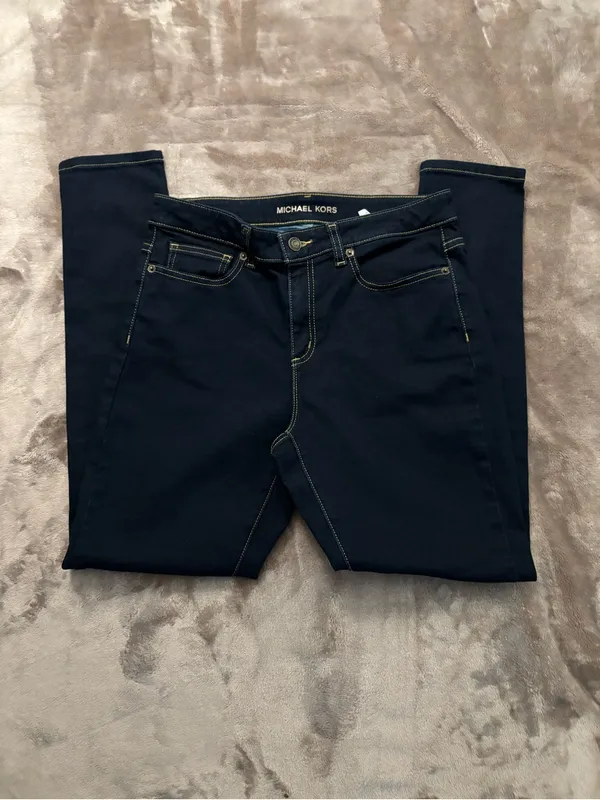 Michael Kors Izzy Skinny Jeans Women’s Size 10 Blue Jeans - Image 3