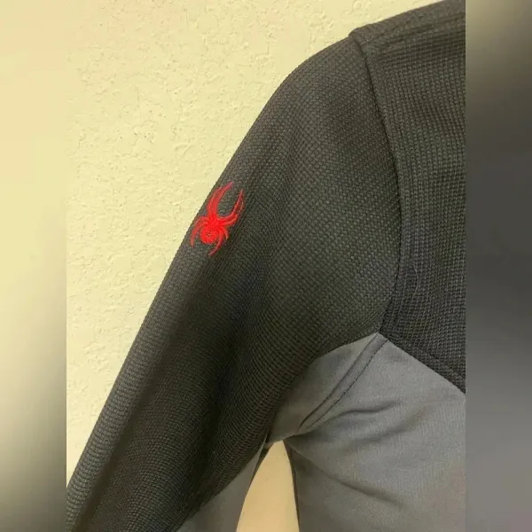 Spyder Endure Black/Gray Jacket Size M - Image 6