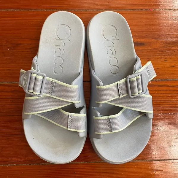 Chacos Chillo Sandals Light Blue Comfort & Recovery Slides Women’s 6 💕🎀 - Image 2