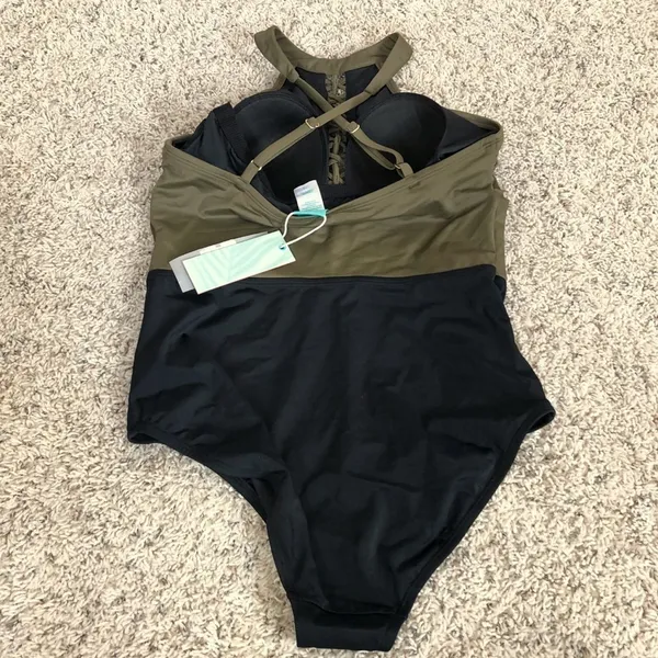 🆕 Coastal Blue one piece monokini swimsuit… - Image 3