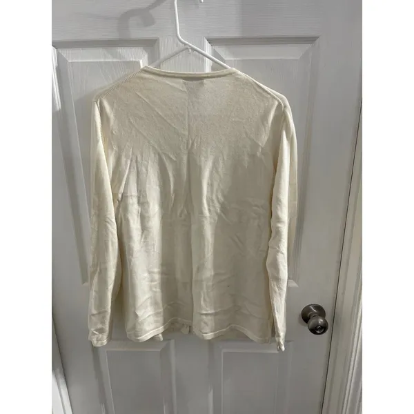 Liz Baker Button Up Sweater Size XL Tall New Without Tags - Image 2