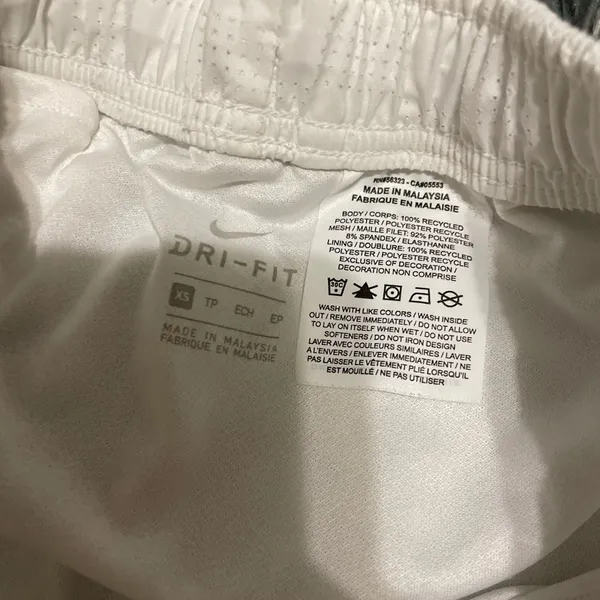 White Nike shorts - Image 3