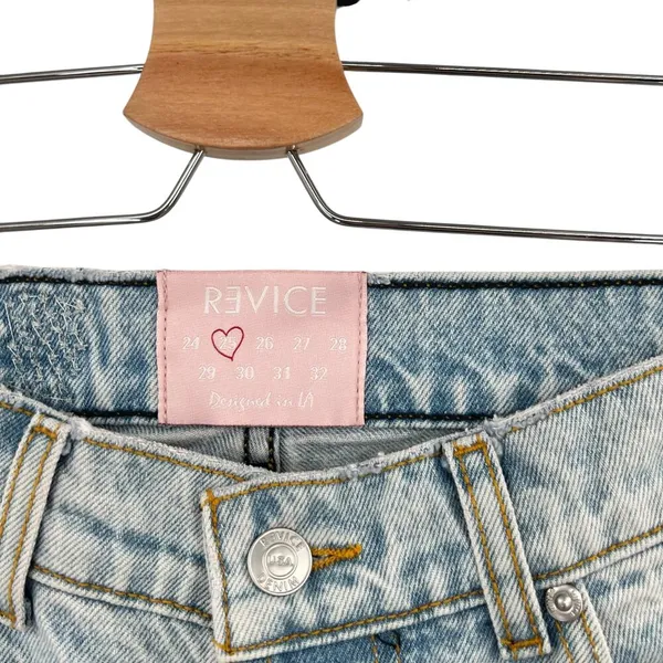 Revice Denim Super 80's 1984 Dragon‎ Graphic Print Jeans Light Wash Blue Size 25 - Image 11
