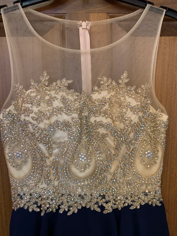 PromGirl Formal Blue Homecoming Dress - Image 3