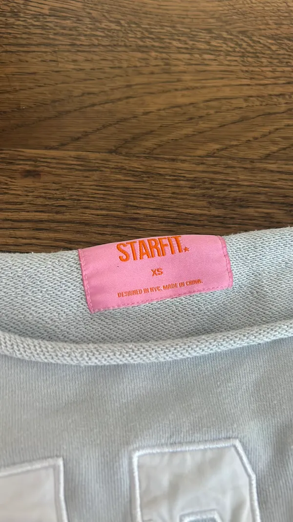 Starfit Sweatshirt Gray Size XS - Image 5