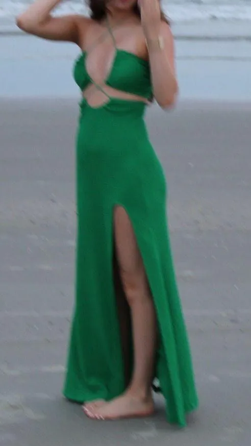 Green Amazon Maxi Dress - Image 2