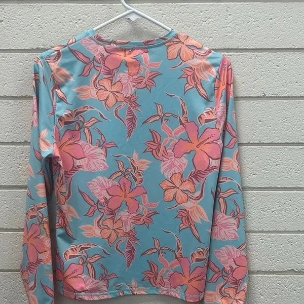 Roxy Sea Skippin LS Rashguard size M - Image 7