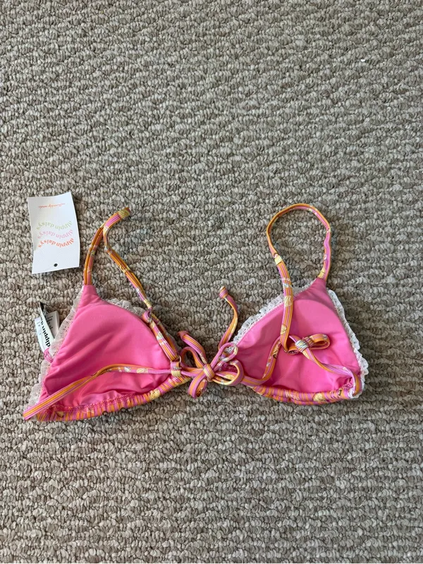 NWT Dippin’ Daisy’s Lemon Vespa Print Bikini Set - Image 5