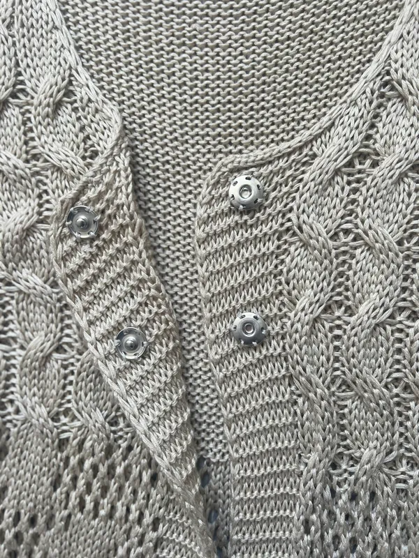 Crochet Cardigan Duster - Image 3