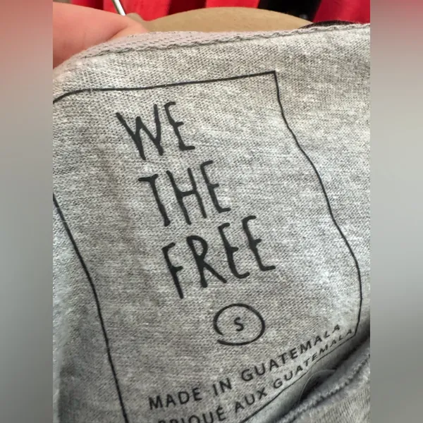 NWOT Free People We The Free The Perfect Tee - Heather Grey - Small - Image 11