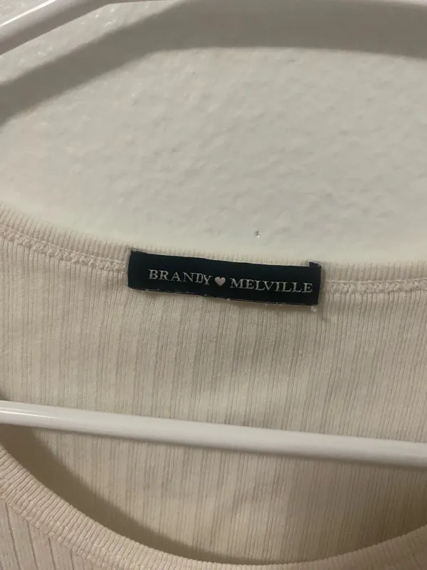 White Brandy Melville Top - Image 2