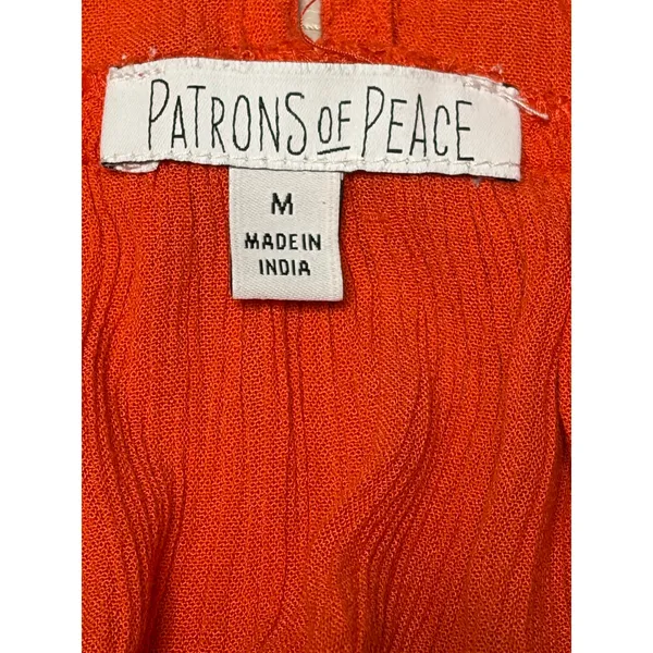 Patrons of Peace Coral Las Palmas Swing Mini Dress size Medium - Image 5