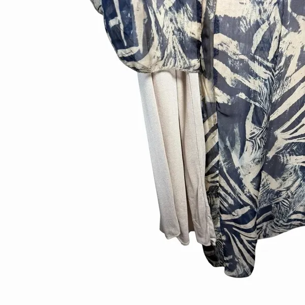 Bellambra Italy Womens Silk Blend Palazzo Pants Size S Wide Leg Resort - Image 7