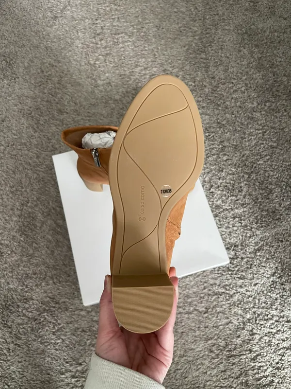 Corso Como Ellie booties in Luggage - Image 4