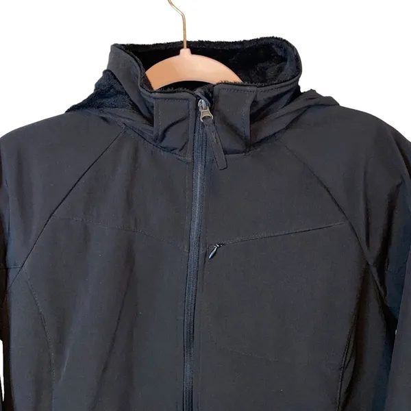 Free Country Full Zip Hooded Black Jacket - Image 2
