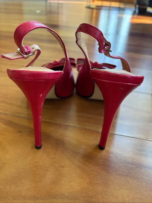 Halogen red pumps - Image 4