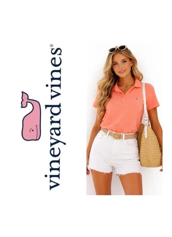 Vineyard Vines Polo Shirt Women’s - Image 3
