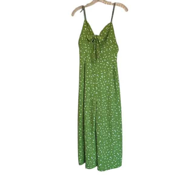 NWOT Free People Coming Home Romper in Avocado Combo - Image 7
