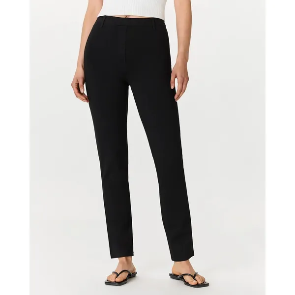 Quince Women's Ultra-Stretch Ponte Straight Leg Business Pants in Black Sz M‎ - Image 2