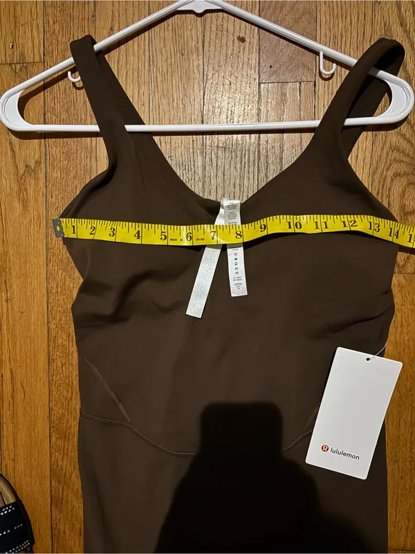 lululemon athletica Brown V-Neck Seamless Jumpsuit - Image 6