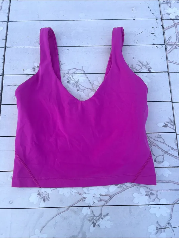 lululemon athletica Bright Magenta Tank Top - Image 4
