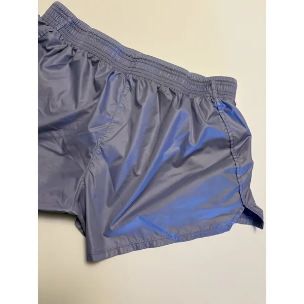 Nike Dri Fit Running Shorts Womens Large Light Blue Athletic Gym Swoosh - Image 5