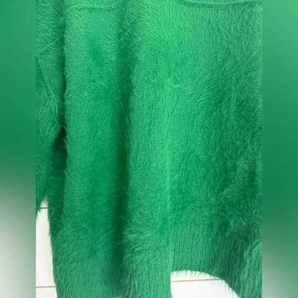 Harrison Bunny Fuzzy Pullover Crewneck Sweater - Image 9