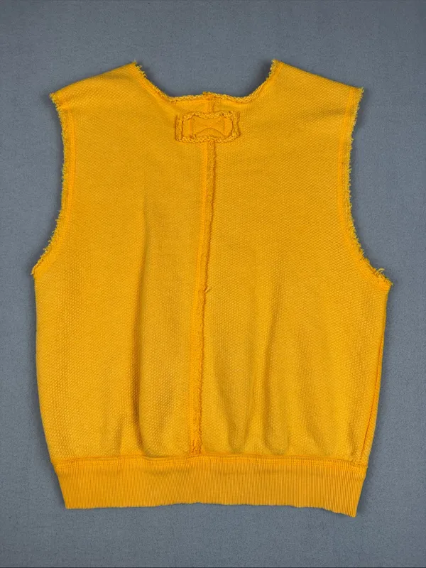 Free People Bright Yellow Muscle Tank Size: XS - Image 3