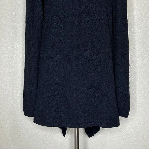 Barefoot Dreams Cozychic Lite Black Open Front Cardigan, Size S/M - Image 12