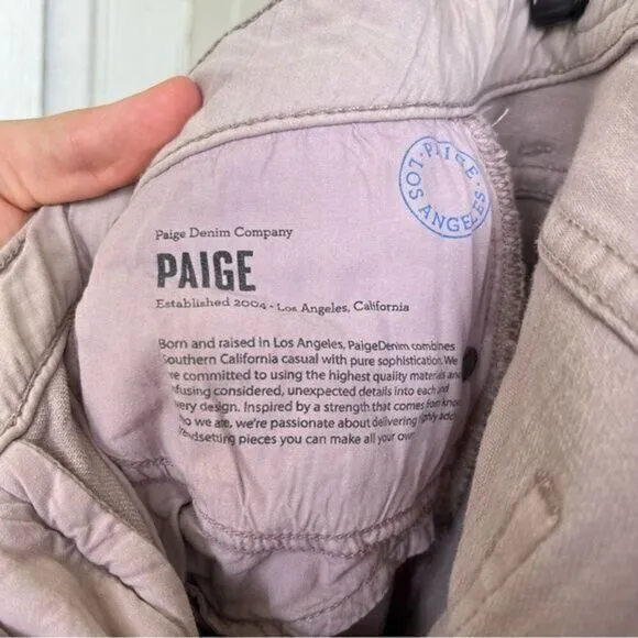 Paige Troy Boy Boyfriend Skinny Jeans‎ in Lavender Size 26 - Image 9