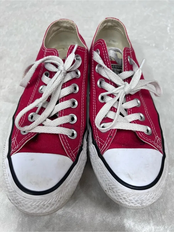 Converse Low-top Red 6.5 women’s - Image 8