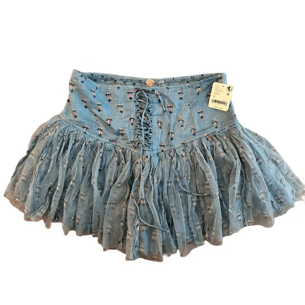 Free People FP One Blossom Mini Skort Medium - Image 2