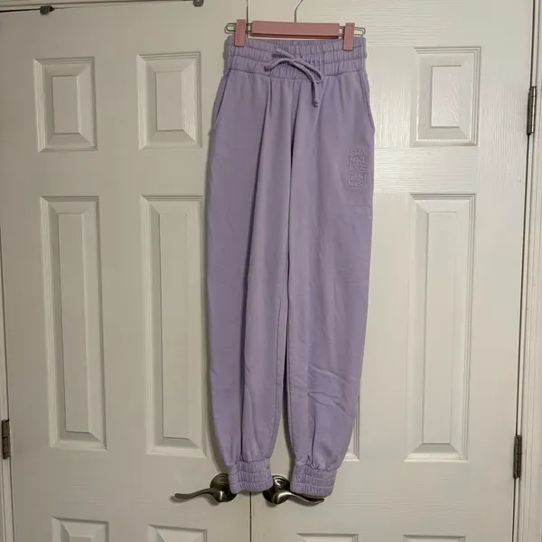 Frankie’s Bikinis Purple Sweatpants - Image 3