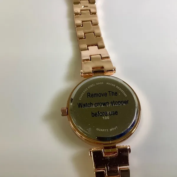 Adrienne Vittadini Rose Gold Watch - Image 5