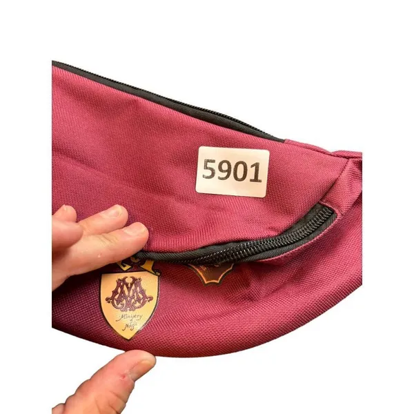 Harry Potter Burgundy Fanny Pack With Adjustable Strap & Zippered Compartment - Image 9
