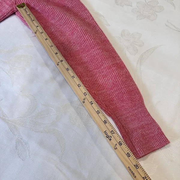 Free People Size-XS/T Women's Too Good Pink Pullover Knit‎ Sweater - Image 6