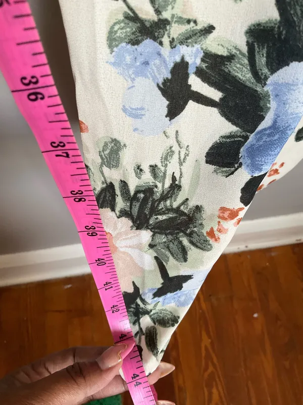Abercrombie & Fitch Floral Puff Sleeve Dress XSP - Image 12