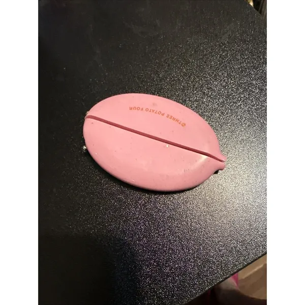 Ice Cream Money Coin Holder Keychain Pink Rubber 3 Potato 4 Collectible - Image 2