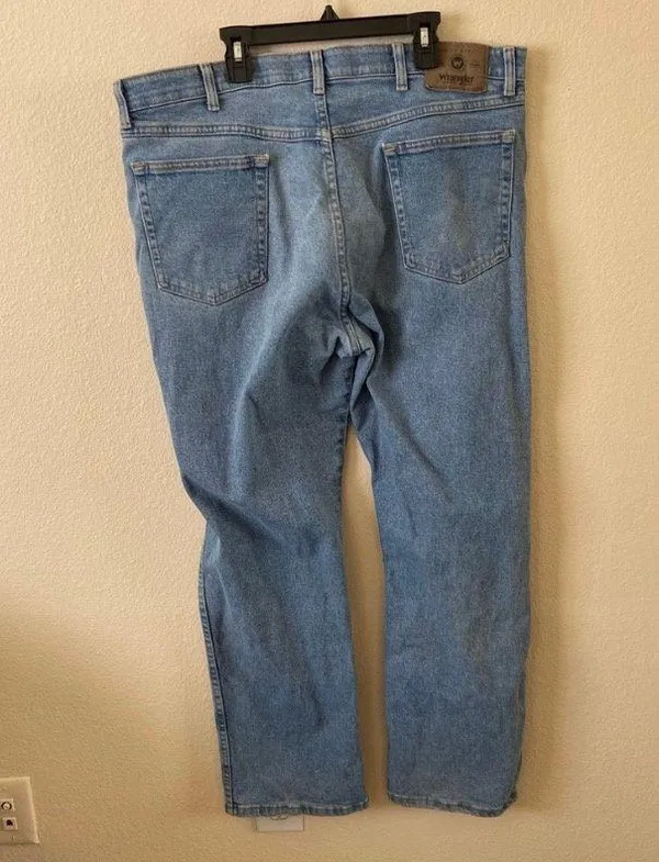 Wrangler Light wash Regular fit s - Image 4