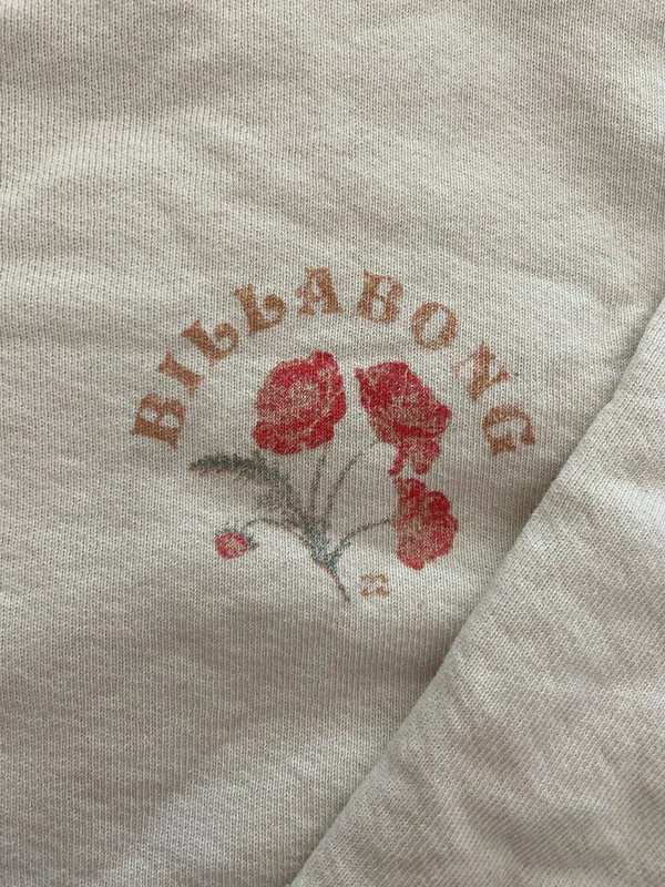 billabong crewneck cream - Image 2