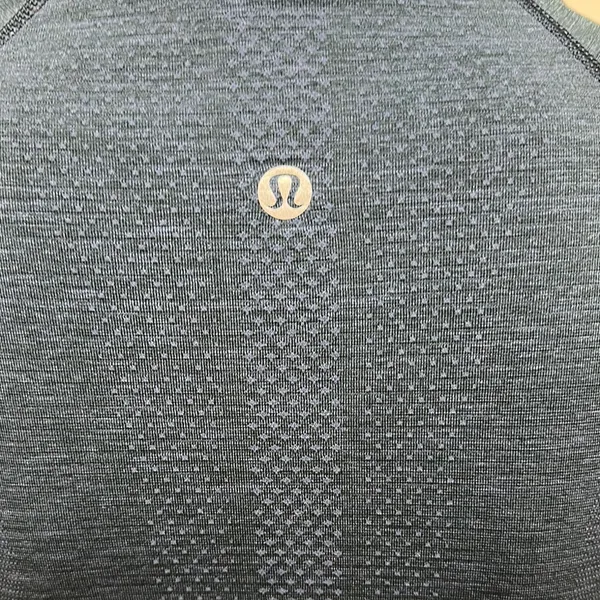 Lululemon Women's Swifty Blue Long Sleeve Activewear Performance Shirt Size S - Image 8