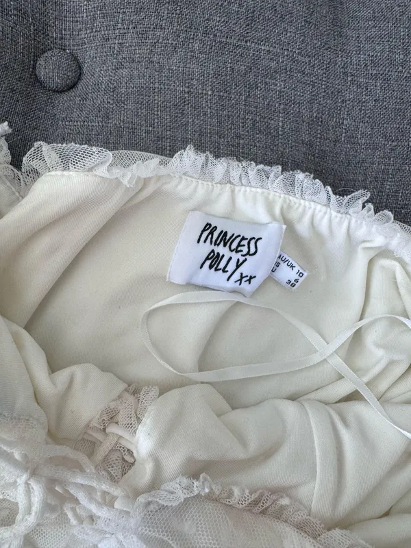 Princess Polly Dress White Body Suit - Image 2