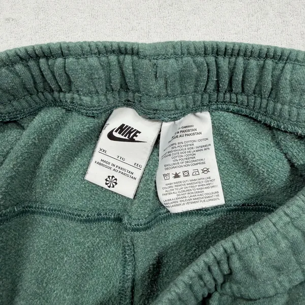 Nike Women’s Fleece Sweatpants XXL Green Jogger Lounge Pants Athletic Casual - Image 4