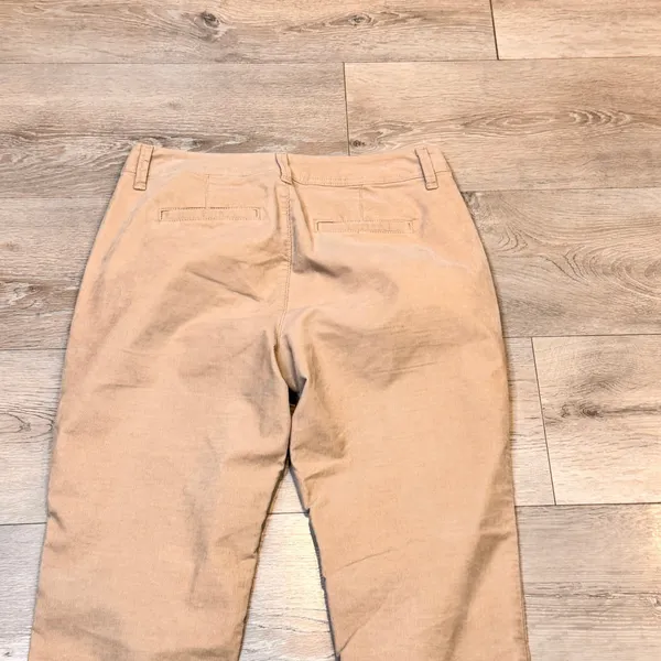 A New Day Khaki Corduroy Stretch Pants Women Size 8 Straight‎ Leg Casual - Image 4