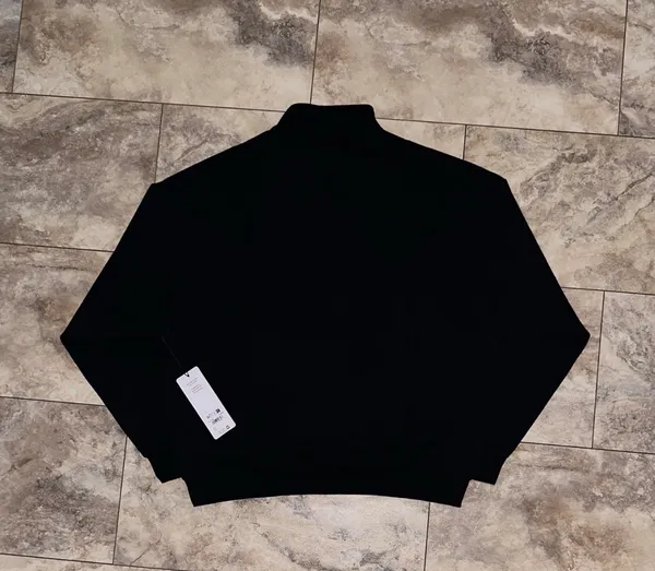 Alo Yoga Accolade 1/4 Zip Pullover Black NWT Quarter Zip Sweatshirt Size Large - Image 3